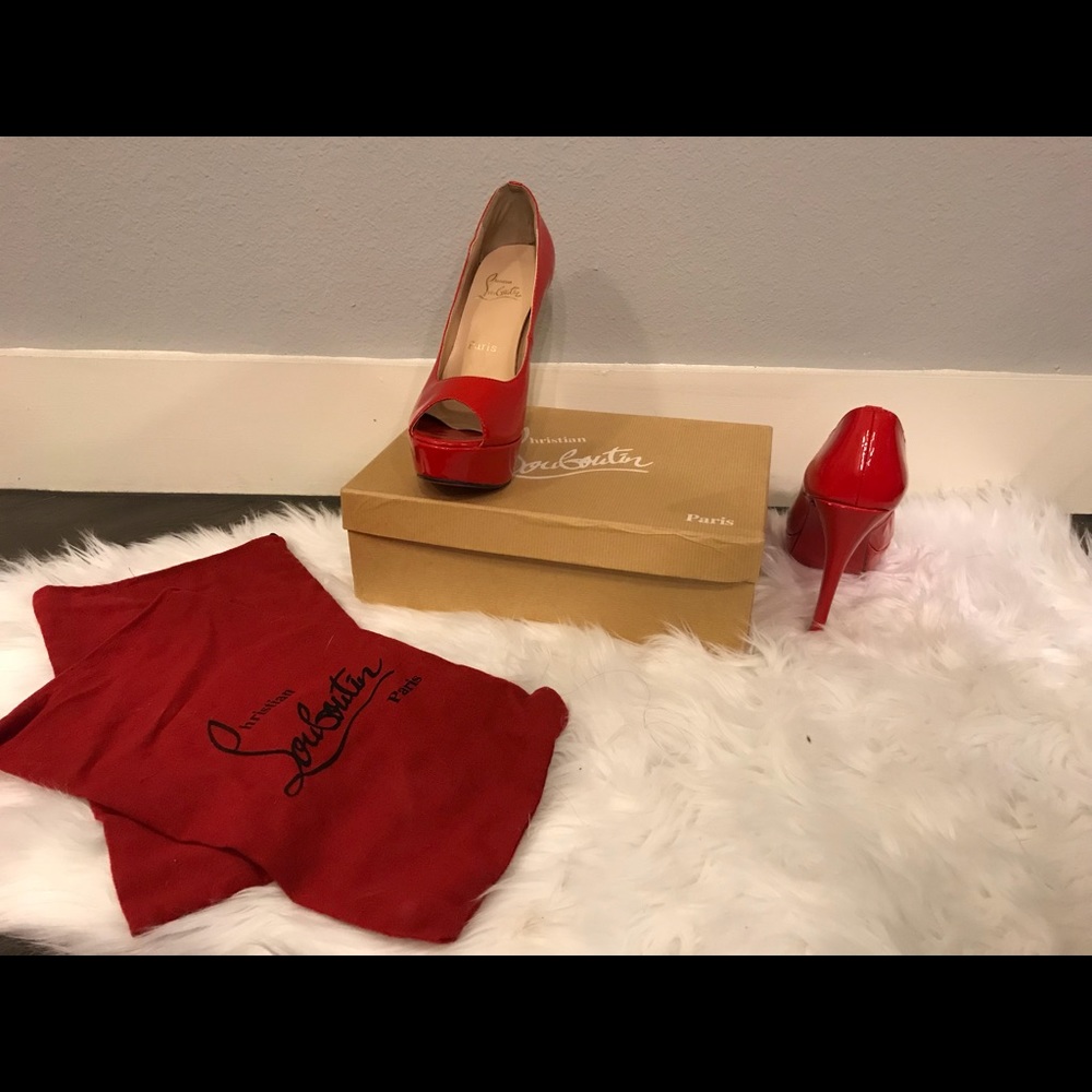 Red Christian Louboutin Heels
